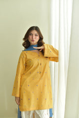 Nisha Embroidered 3pc Dress(Farshi Shalwar)