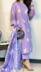 Guluna Embroidered 3pcs