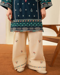 Zarqash 3pc Dress(Farshi Shalwar)
