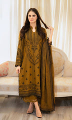 Ghazal Embroidered 3pc Dress