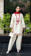 Angel Embroidered 3pc