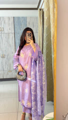 Guluna Embroidered 3pcs