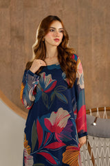 Lamia khadar 2pc Printed dress