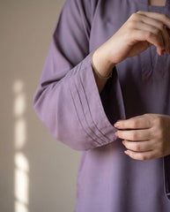 Soft Plum Dress(Farshi Shalwar)