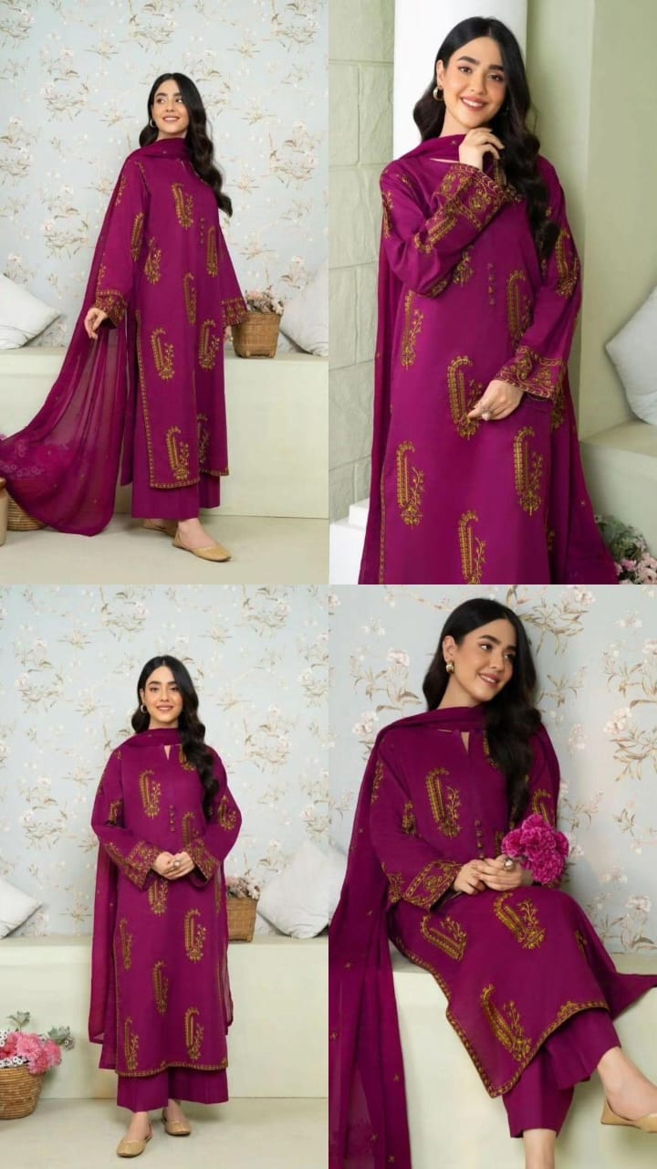 Amber 3pcs Burhan Boutique